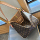 Orange Brown Casual Street Letters Patchwork Contrast Bags