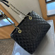 Black Gold Casual Street Solid Color Patchwork Chains Texture Bags