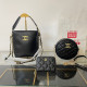 Black Casual Daily Letters Patchwork Metal Accessories Trim Bags