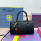 Black Casual Daily Letters Patchwork Zipper Bags