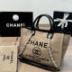 Khaki Casual Letters Embroidered Patchwork Contrast Bags