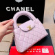 Light Purple Casual Daily Letters Patchwork Texture Bags