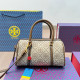 Apricot Casual Letters Patchwork Zipper Contrast Bags
