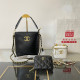 Black Casual Daily Letters Patchwork Zipper Texture Bags