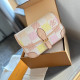 Pink Yellow Daily Plaid Patchwork Contrast Bags