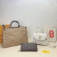 Khaki Casual Letters Patchwork Metal Accessories Trim Zipper Bags