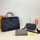 Black Casual Daily Letters Zipper Fluffy Bags