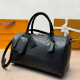 Black Street Daily Letters Patchwork Zipper Bags
