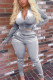 Silver Street Pleuche Solid V Neck Long Sleeve Regular Sleeve Regular Two Pieces