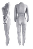 Black Street Pleuche Solid V Neck Long Sleeve Regular Sleeve Regular Two Pieces