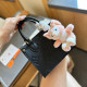 Black Casual Daily Letters Patchwork Embossed Bags(with accessories)
