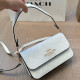 White Casual Street Letters Patchwork Contrast Bags