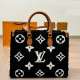 Black Brown Casual Street Letters Weave Fluffy Contrast Bags