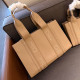 Apricot Casual Daily Letters Patchwork Bags