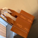 Orange Casual Daily Letters Patchwork Bags