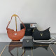 Orange Casual Street Letters Metal Accessories Trim Zipper Bags