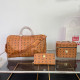Orange Casual Letters Patchwork Zipper Contrast Bags