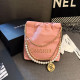 Pink Casual Letters Patchwork Pearls Decor Bags