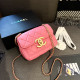 Pink Casual Daily Letters Metal Accessories Trim Texture Bags