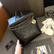 Black Casual Letters Draw String Patchwork Metal Accessories Trim Bags