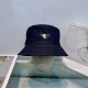 Blue Casual Daily Solid Color Patchwork Hat