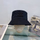 White Casual Street Letters Patchwork Hat