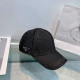 Black Casual Street Solid Color Patchwork Hat