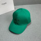 Green Casual Street Letters Patchwork Adjustable Hat