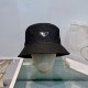 Black Casual Daily Solid Color Patchwork Hat