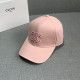 Pink Casual Street Letters Patchwork Adjustable Hat