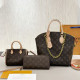 Apricot Brown Casual Street Letters Patchwork Chains Zipper Contrast Bags