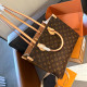 Brown Casual Letters Patchwork Zipper Contrast Bags