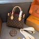Apricot Brown Casual Street Letters Patchwork Contrast Bags