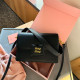 Black Casual Daily Letters Patchwork Metal Accessories Trim Bags