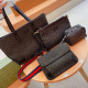 Black Casual Daily Letters Patchwork Zipper Bags