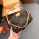 Apricot Brown Casual Street Letters Patchwork Chains Zipper Bags