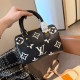 Black Casual Letters Zipper Contrast Embossed Bags