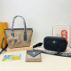 Black Brown Casual Street Letters Patchwork Zipper Contrast Bags