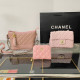 Pink Casual Daily Letters Patchwork Metal Accessories Trim Zipper Bags