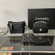 Black Casual Daily Letters Patchwork Metal Accessories Trim Zipper Bags