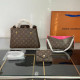 Pink Casual Letters Patchwork Zipper Contrast Bags