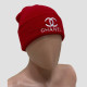 Red Daily Letters Embroidered Hat