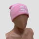 Pink Daily Letters Embroidered Hat