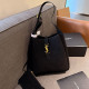 Black Casual Daily Letters Metal Accessories Trim Adjustable Bags