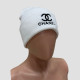 White Daily Letters Embroidered Hat