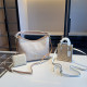 Apricot Casual Street Letters Patchwork Zipper Contrast Bags