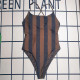 Brown Sportswear Letters Patchwork Swimwears