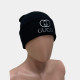 Black Daily Letters Hat