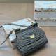 Dark Gray Casual Solid Color Patchwork Texture Adjustable Bags
