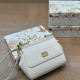 White Casual Solid Color Patchwork Texture Adjustable Bags